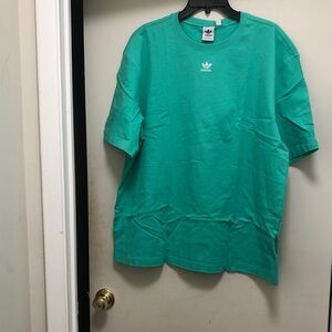 Adidas Men's Teal Short Sleeve Tee
